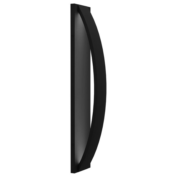 Ambiate Arcos Modern LED Wall Sconce Fixture, 12 Watt 72W Equivalent, 3000K, 1000 Lumens, Outdoor Use, Black AL10016WS - main